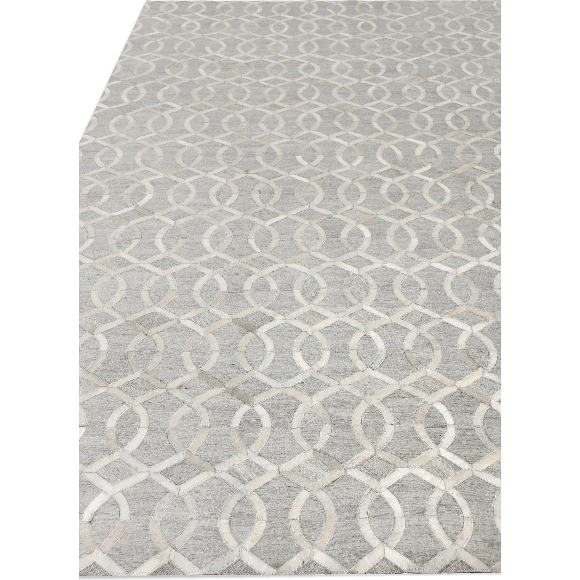 Berlin Area Rug by Exquisite Rugs. Made from leather, viscose in a unique style.