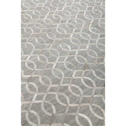 Berlin Area Rug by Exquisite Rugs. Made from leather, viscose in a unique style.