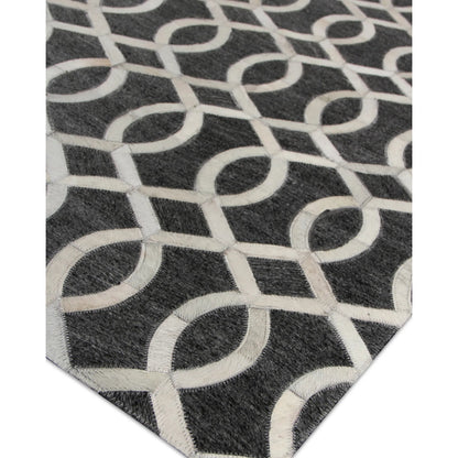 Berlin Area Rug by Exquisite Rugs. Made from leather, viscose in a unique style.