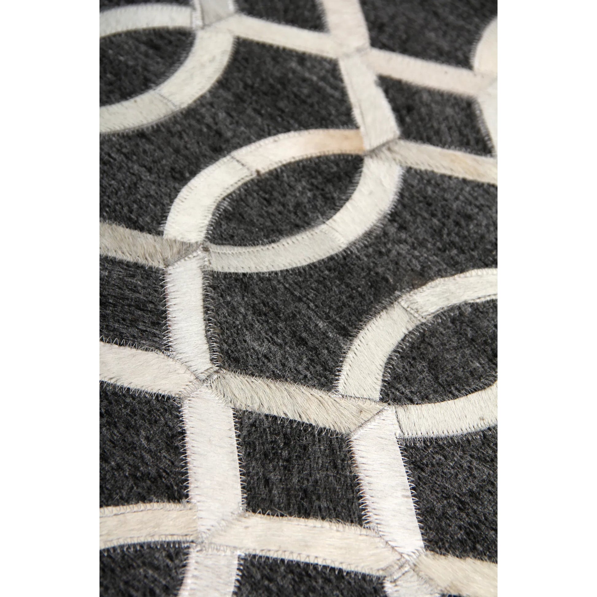 Berlin Area Rug by Exquisite Rugs. Made from leather, viscose in a unique style.