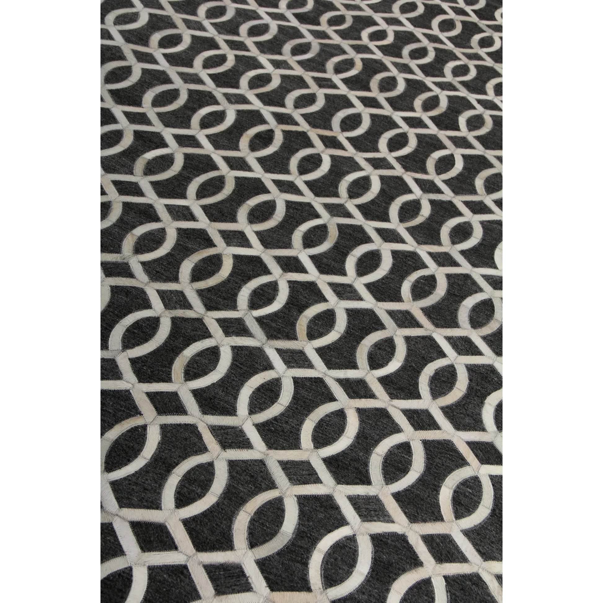 Berlin Area Rug by Exquisite Rugs. Made from leather, viscose in a unique style.