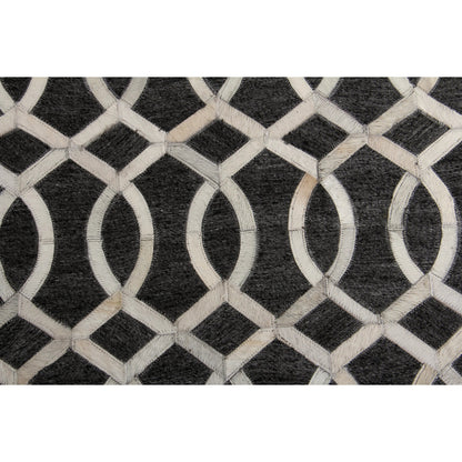 Berlin Area Rug by Exquisite Rugs. Made from leather, viscose in a unique style.