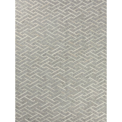 Berlin Geometric Rug by Exquisite Rugs. Made from leather, viscose in a unique style.