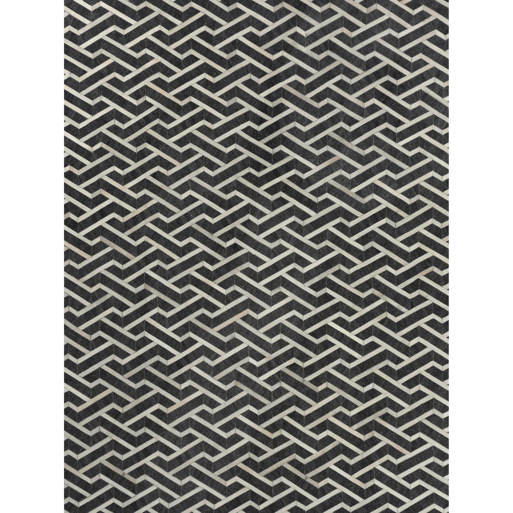 Berlin Geometric Rug by Exquisite Rugs. Made from leather, viscose in a unique style.