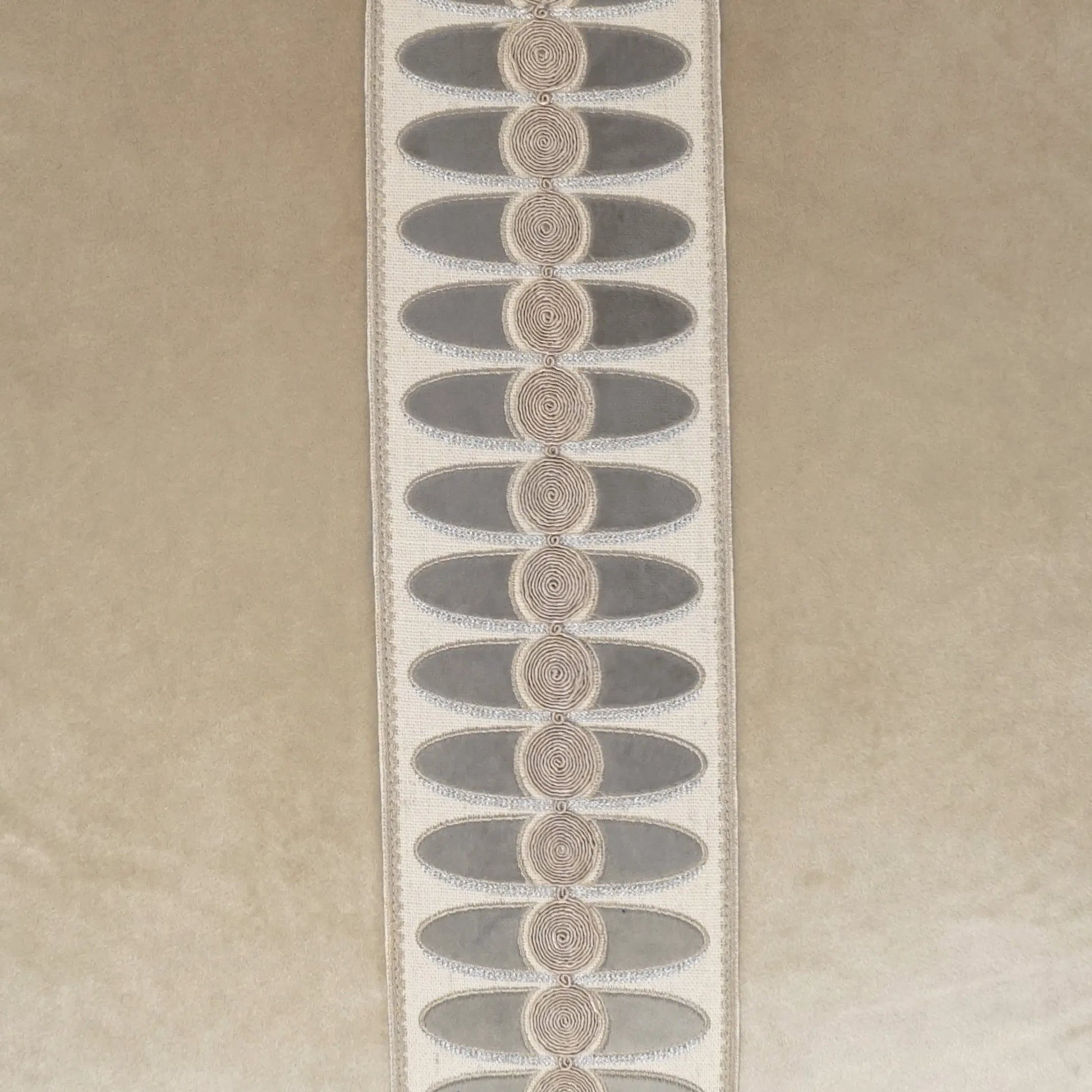 Mati Velvet Pillow by DV Kap Home in smoke. Made from 100% polyester in a unique style.