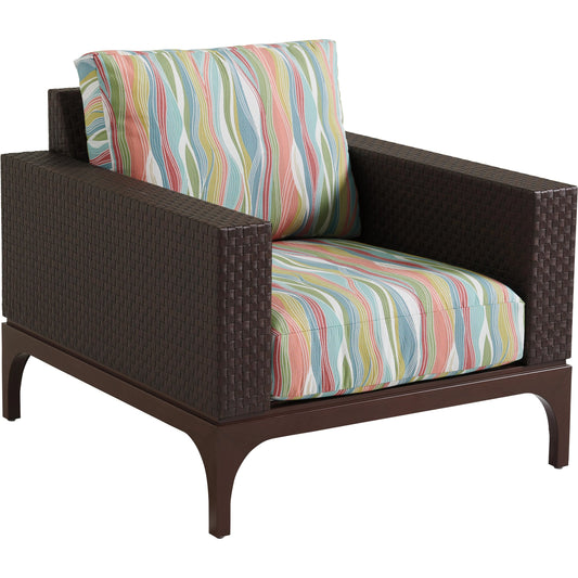 Abaco Lounge Chair by Tommy Bahama Outdoor in english walnut. Made from unique in a transitional style.