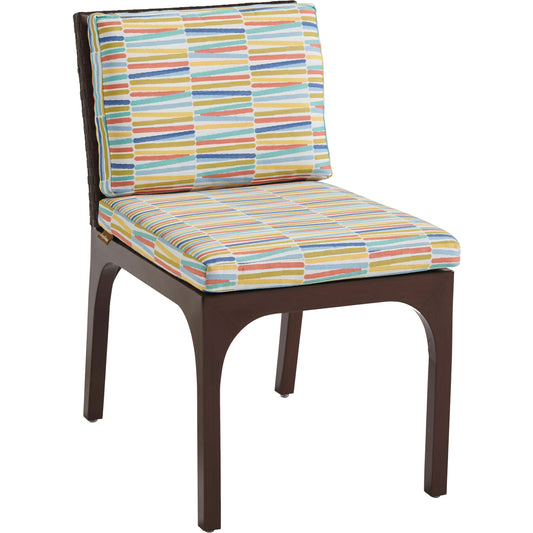 Abaco Dining Chair by Tommy Bahama Outdoor in english walnut. Made from unique in a modern style.