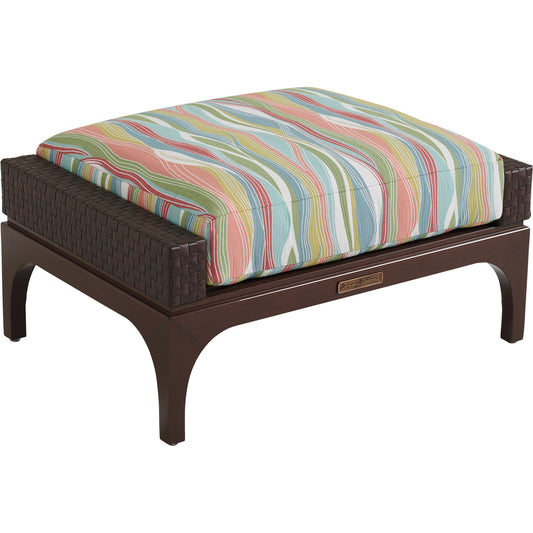 001 SI-1962923 | Additional Silo | Abaco Ottoman by Tommy Bahama Outdoor in english walnut. Made from unique in a modern style.