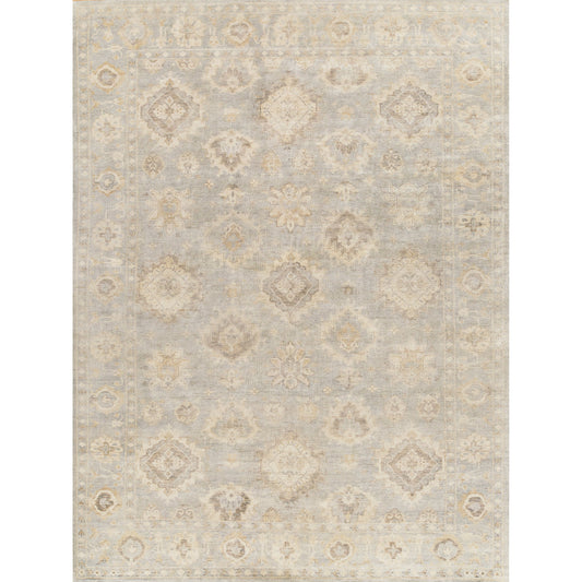 Antique Weave Oushak 3421 Rug by Exquisite Rugs in light blue. Made from new zealand wool in a unique style.