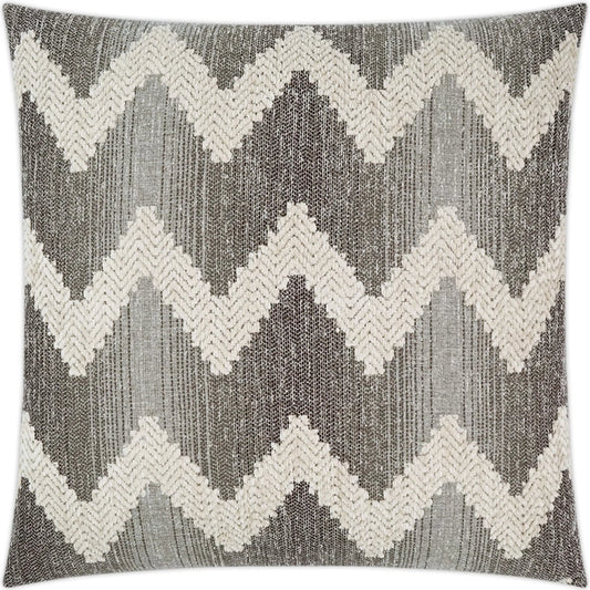 Olenna Pillow by DV Kap Home in tan, taupe. Made from 56% acrylic, 22% polyester, 22% polypropylene in a unique style.