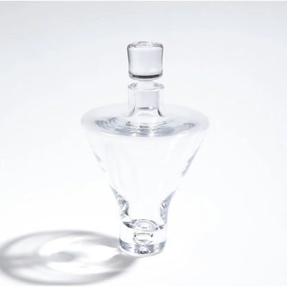Fat Bottom Decanter by Global Views. Made from glass in a modern style.