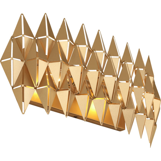 Forever Bath/Wall by Varaluz in french gold. Made from unique in a modern style.