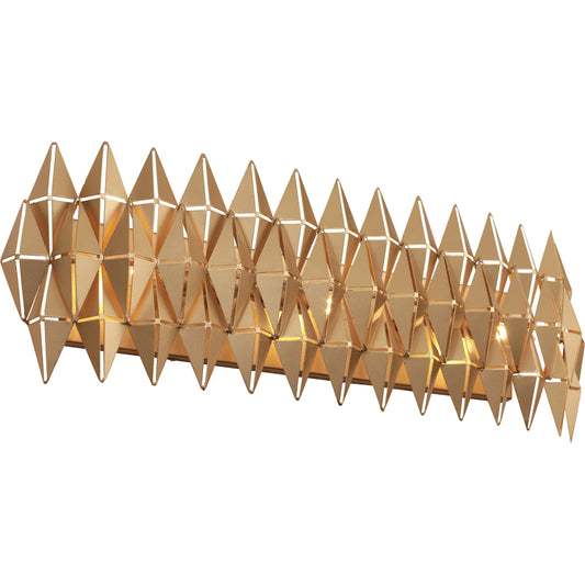 Forever Bath/Wall by Varaluz in french gold. Made from unique in a modern style.