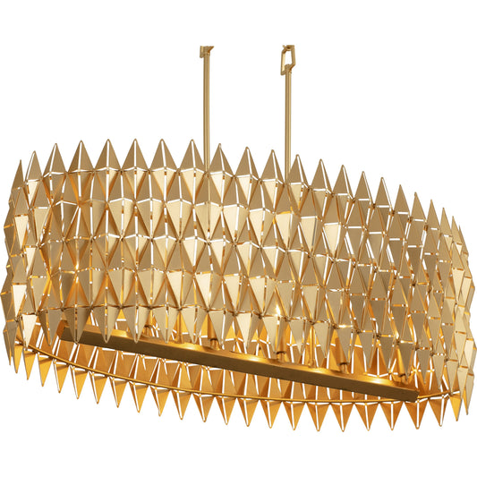 Forever Linear Pendant by Varaluz in french gold. Made from unique in a modern style.