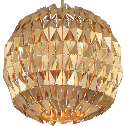 Forever Orb Pendant by Varaluz in french gold. Made from unique in a modern style.