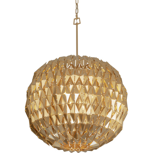 Forever Orb Pendant by Varaluz in french gold. Made from unique in a modern style.