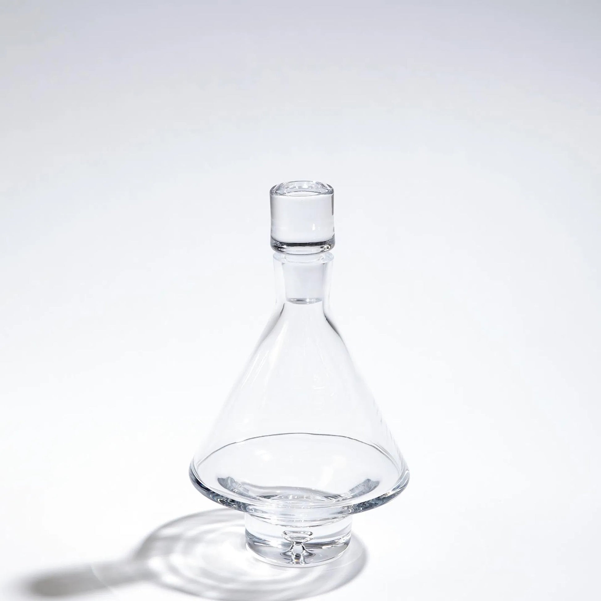 Fat Bottom Decanter by Global Views. Made from glass in a modern style.