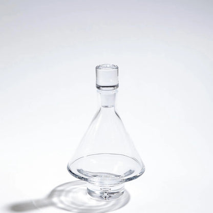 Fat Bottom Decanter by Global Views. Made from glass in a modern style.