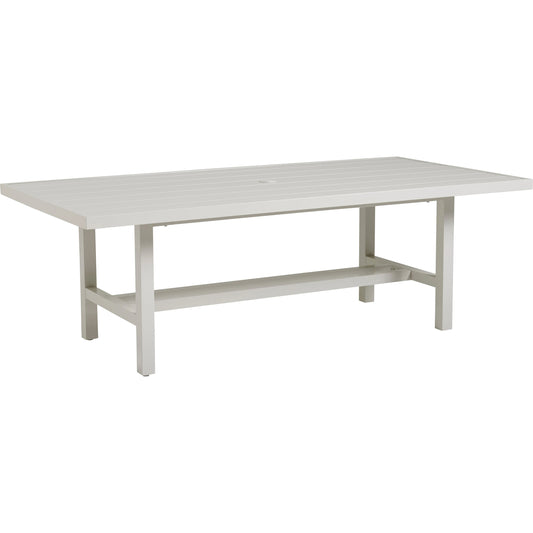 Seabrook Dining Table by Tommy Bahama Outdoor in oyster white. Made from unique in a modern style.