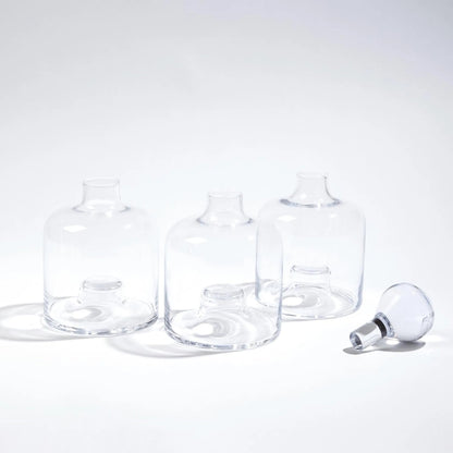 Stac Decanter by Global Views. Made from glass in a transitional style.