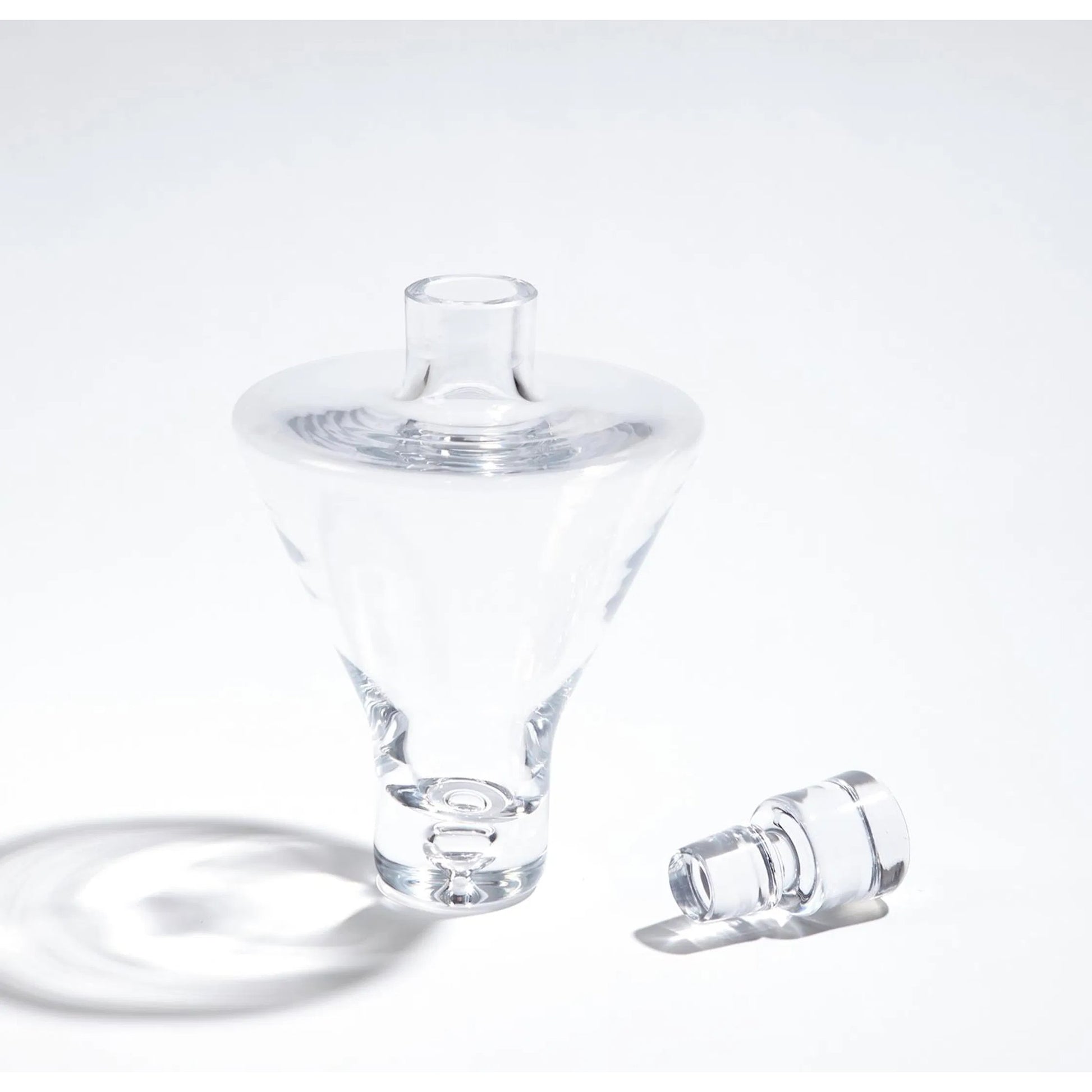 Fat Bottom Decanter by Global Views. Made from glass in a modern style.