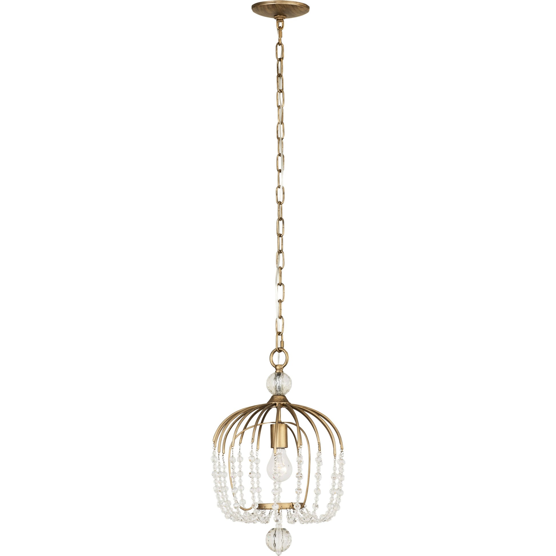 Voliere Crystal Pendant by Varaluz. Made from premium quality optic crystal in a transitional style.