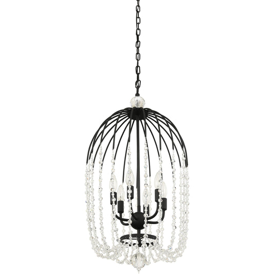 Voliere Crystal Pendant by Varaluz. Made from premium quality optic crystal in a transitional style.