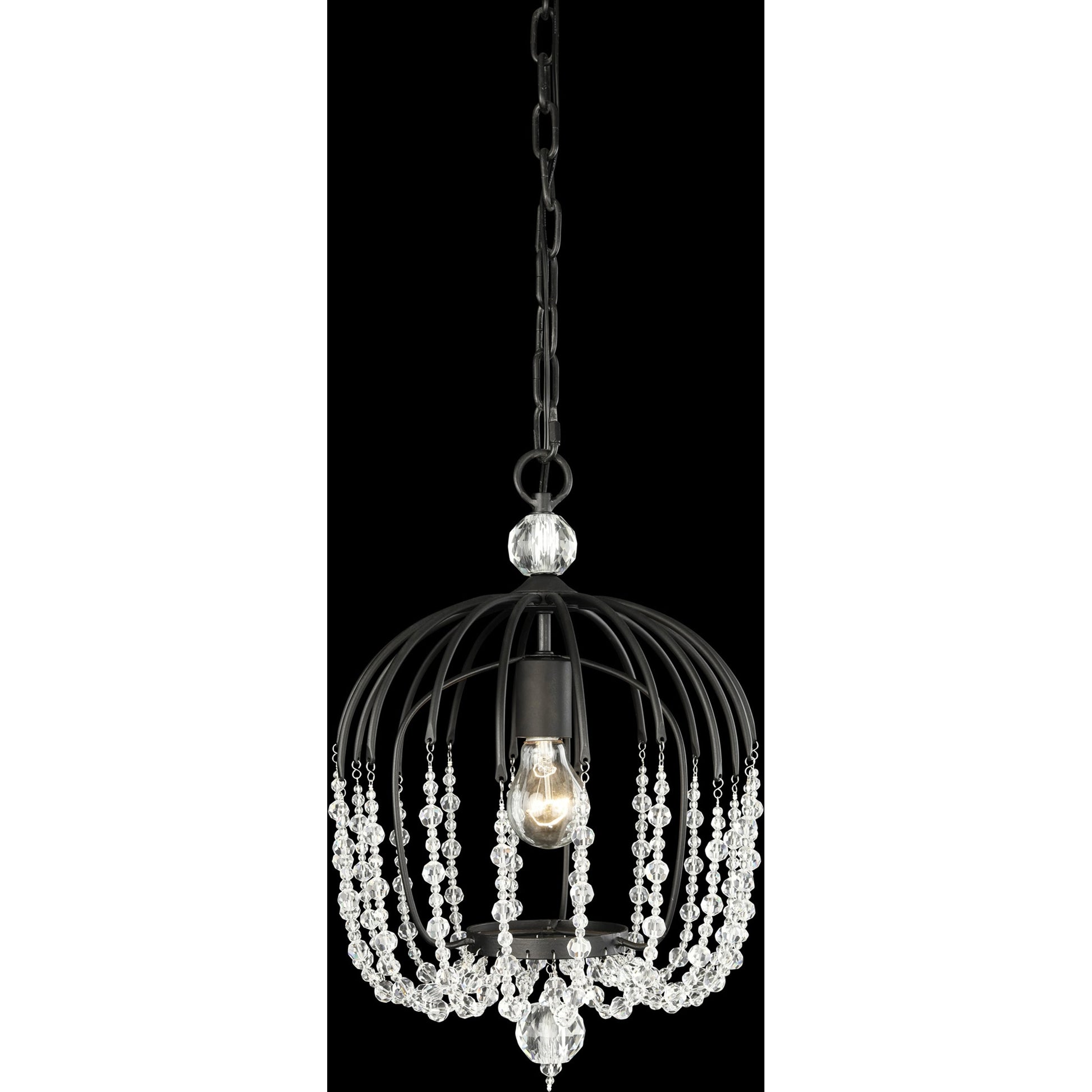 Voliere Crystal Pendant by Varaluz. Made from premium quality optic crystal in a transitional style.