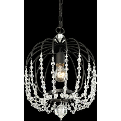 Voliere Crystal Pendant by Varaluz. Made from premium quality optic crystal in a transitional style.
