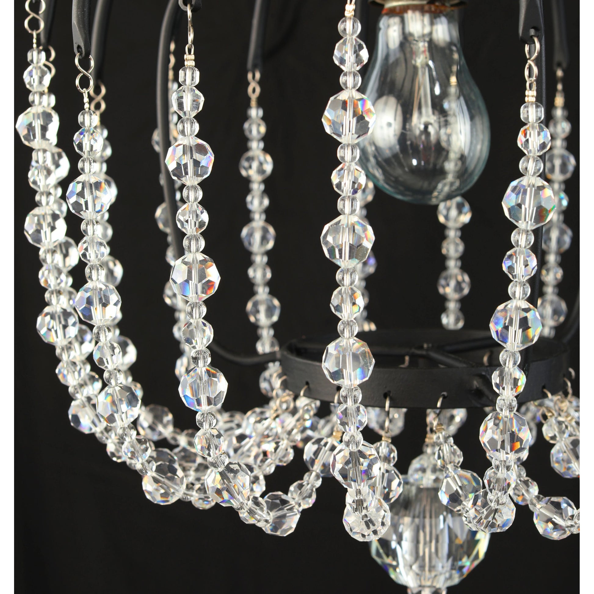 Voliere Crystal Pendant by Varaluz. Made from premium quality optic crystal in a transitional style.