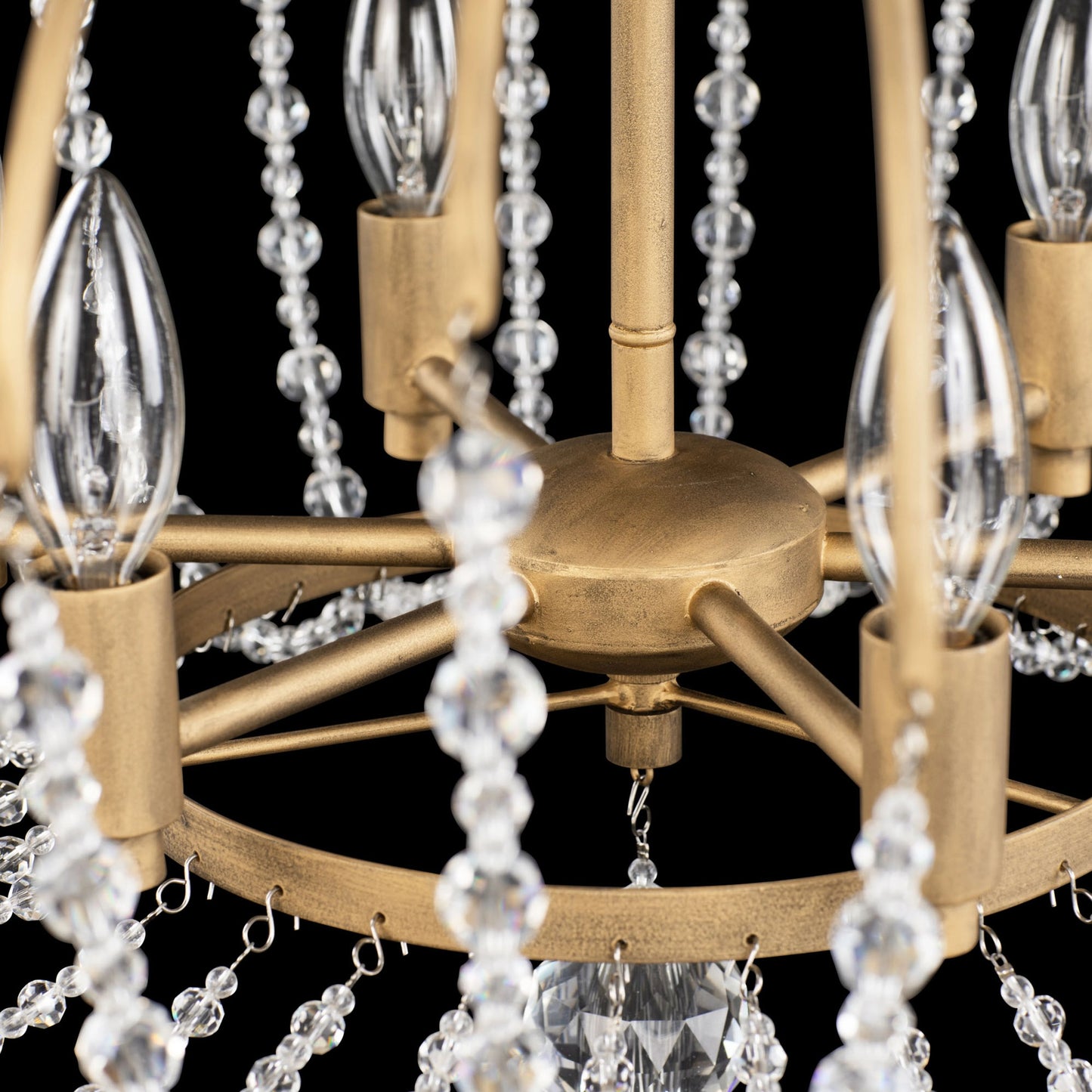 009 SI-1991680 | Closeup | Voliere Semi-Flush by Varaluz. Made from unique in a modern style.