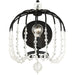 Voliere Crystal Wall Sconce by Varaluz. Made from premium quality optic crystal in a transitional style.
