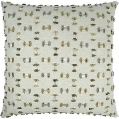 Frayed by DV Kap Home. Made from 50% cotton, 50% polyester, base-100% polyester embroidery in a modern style.