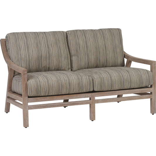 Stillwater Cove Love Seat by Tommy Bahama Outdoor in light taupe, ivory cerusing. Made from unique in a modern style.