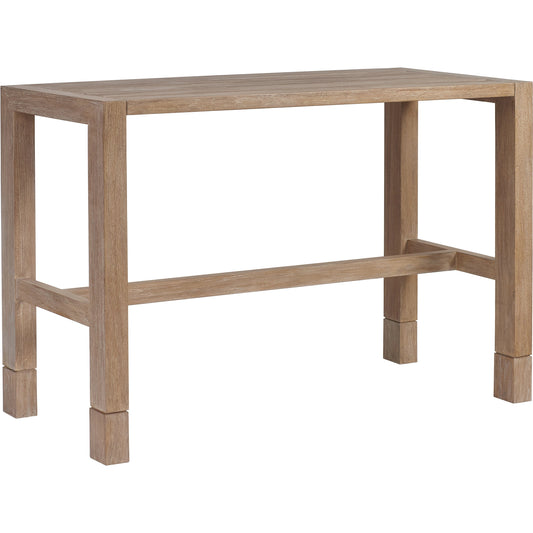 Stillwater Cove High/Low Bistro Table by Tommy Bahama Outdoor in light taupe, ivory cerusing. Made from unique in a modern style.