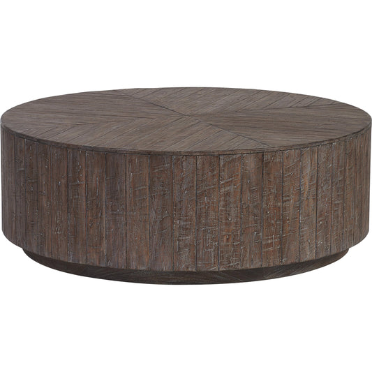 Stillwater Cove Round Cocktail Table by Tommy Bahama Outdoor in dark mocha. Made from unique in a modern style.