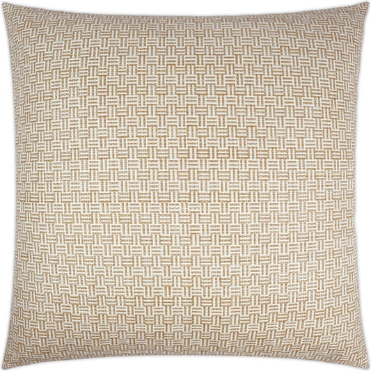 Thatchwork Pillow by DV Kap Home. Made from 100% olefin in a unique style.