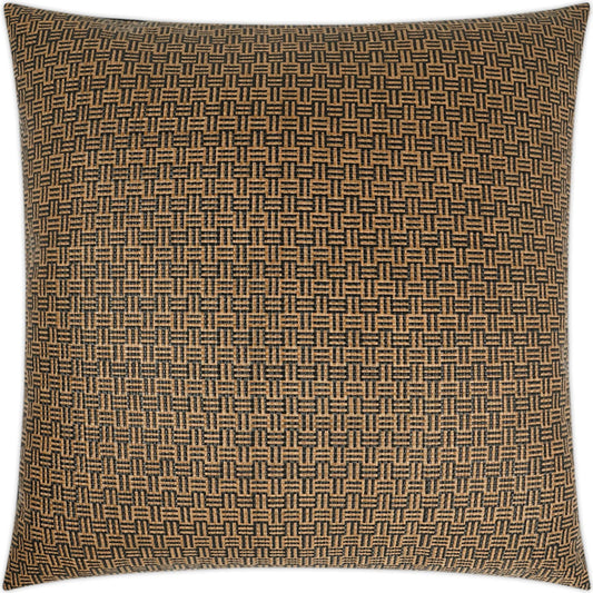 Thatchwork Pillow by DV Kap Home. Made from 100% olefin in a unique style.