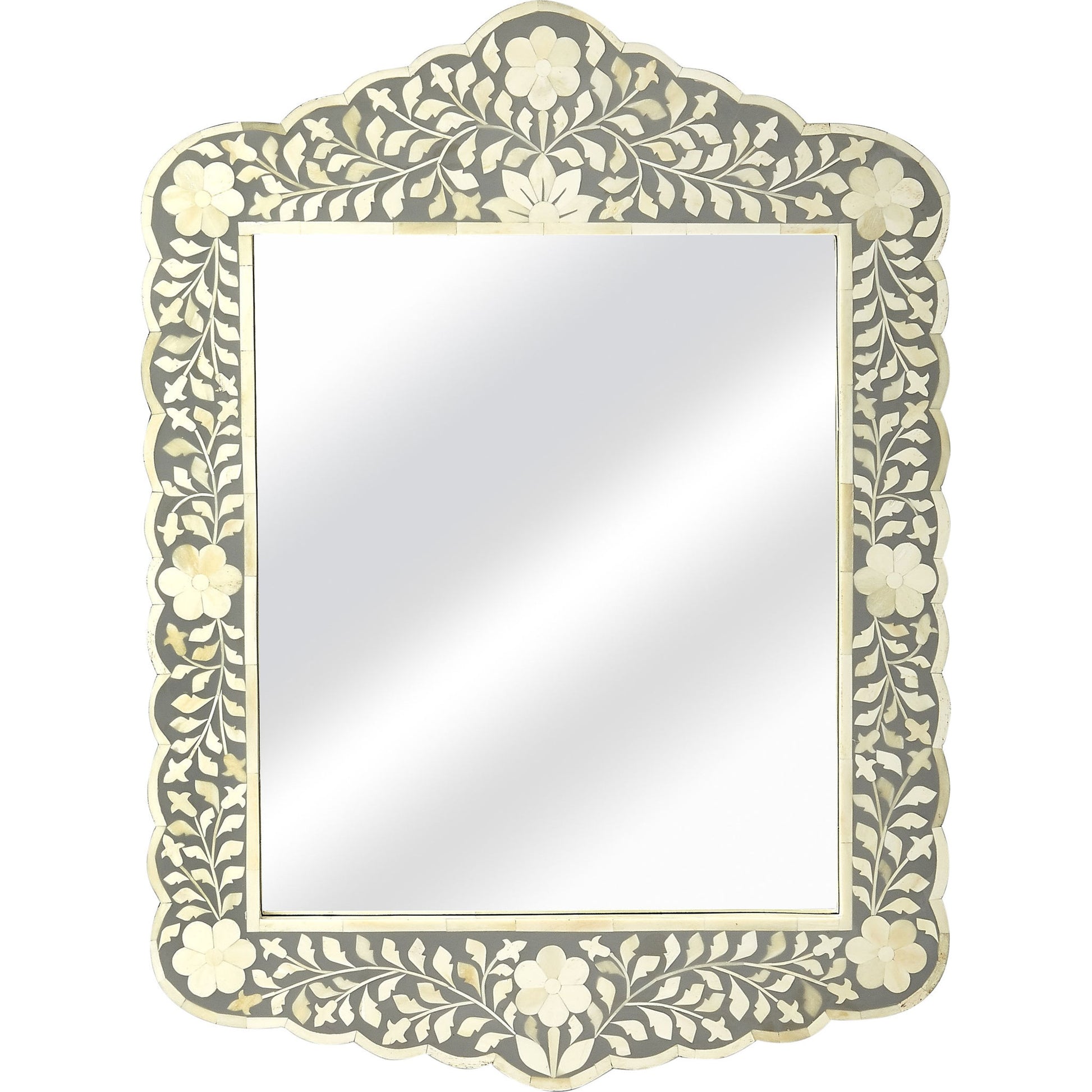 Vivienne Bone Inlay Wall Mirror by Butler Specialty Company. Made from unique in a modern style.