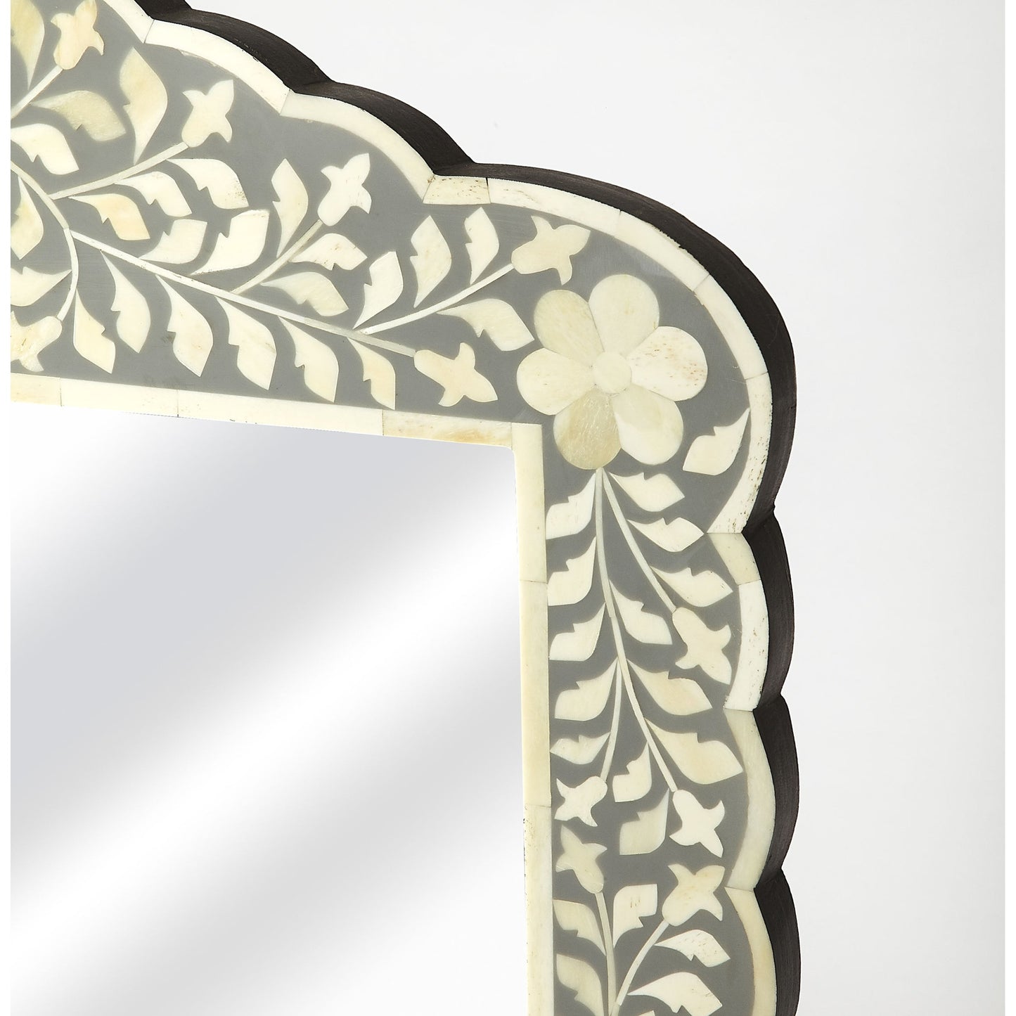 007 SR-770526 | Additional Silo | Vivienne Bone Inlay Wall Mirror by Butler Specialty Company. Made from unique in a modern style.