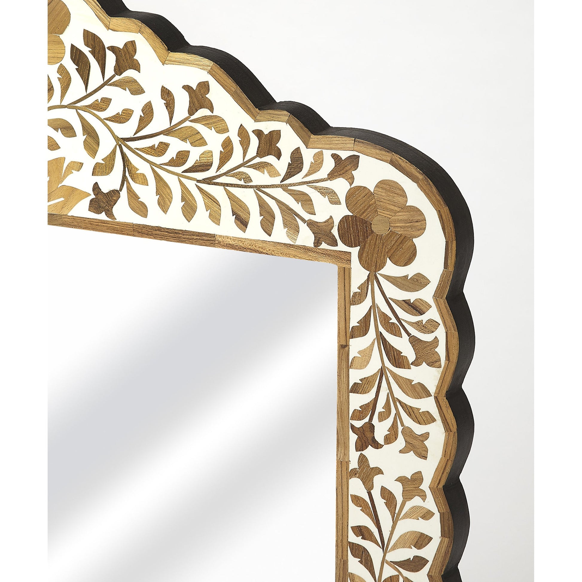 Vivienne Bone Inlay Wall Mirror by Butler Specialty Company. Made from unique in a modern style.