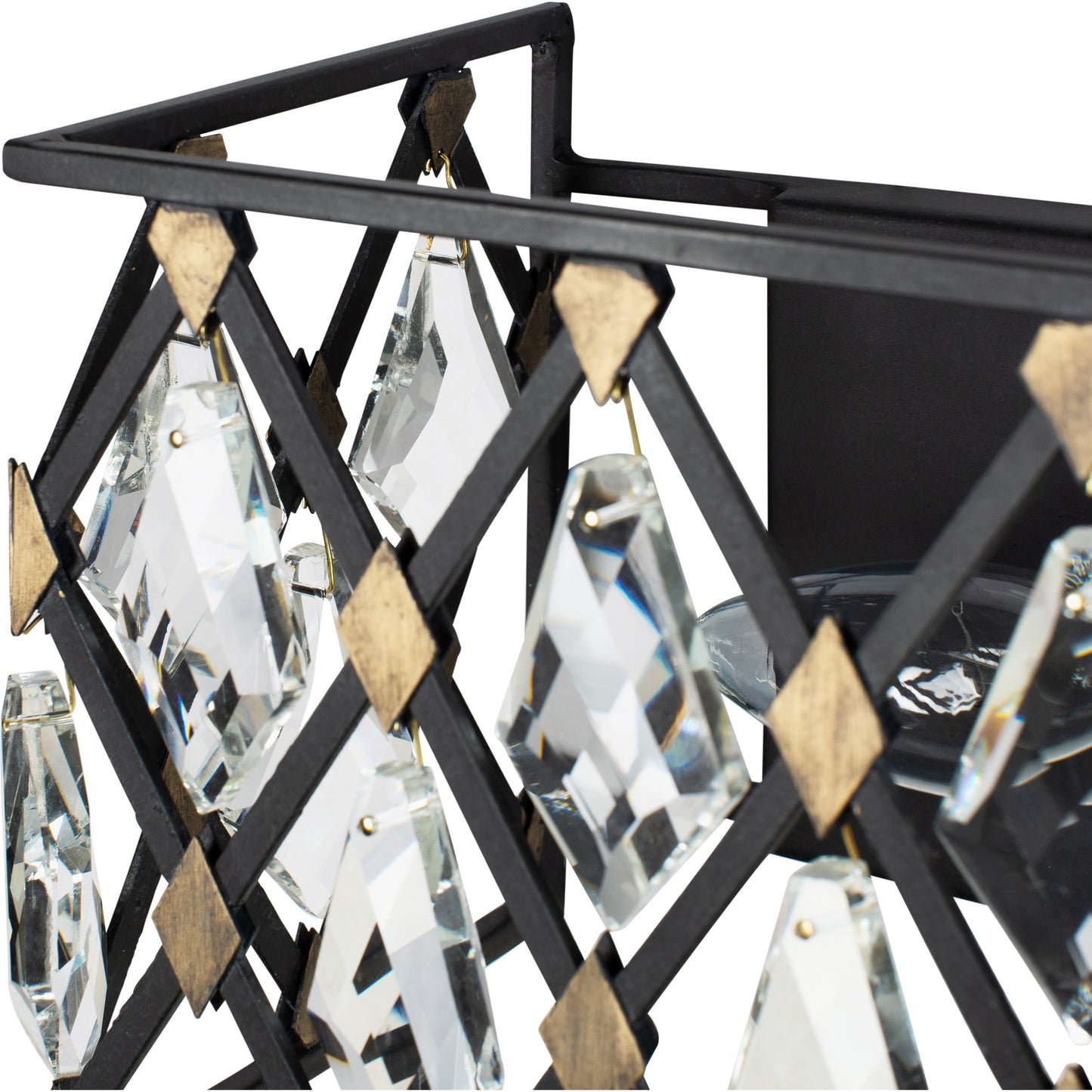 003 SR-818318 | Additional Silo | Windsor Crystal Bath by Varaluz in carbon, havana gold. Made from heirloom-quality optic crystal in a transitional style.