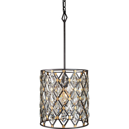 Windsor Crystal Pendant by Varaluz. Made from heirloom-quality optic crystal in a transitional style.