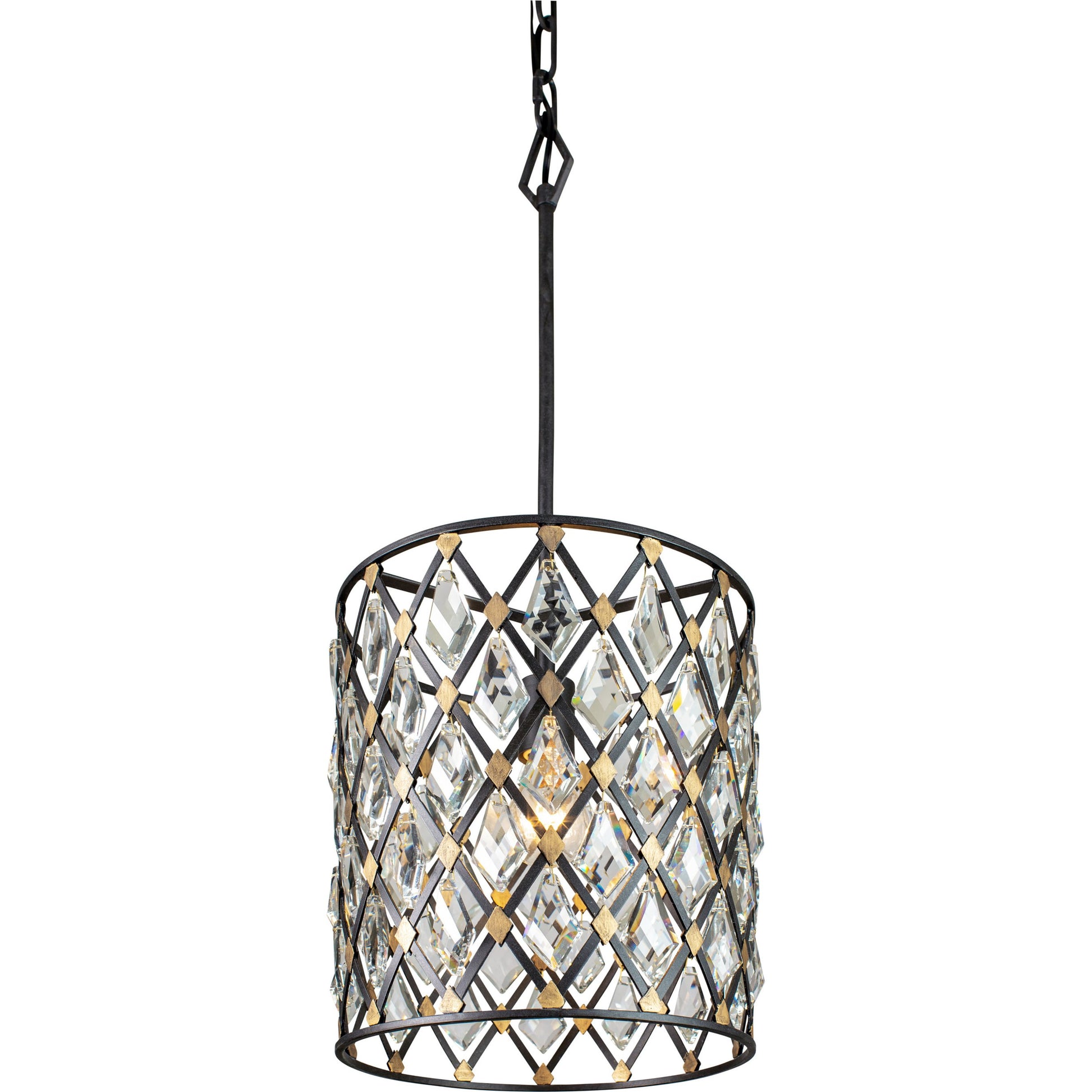 Windsor Crystal Pendant by Varaluz. Made from heirloom-quality optic crystal in a transitional style.