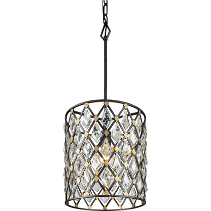 Windsor Crystal Pendant by Varaluz. Made from heirloom-quality optic crystal in a transitional style.