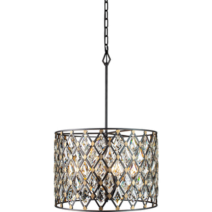 Windsor Crystal Pendant by Varaluz. Made from heirloom-quality optic crystal in a transitional style.
