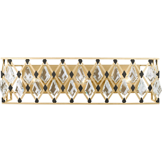 Windsor Crystal Bath Light by Varaluz. Made from unique in a modern style.