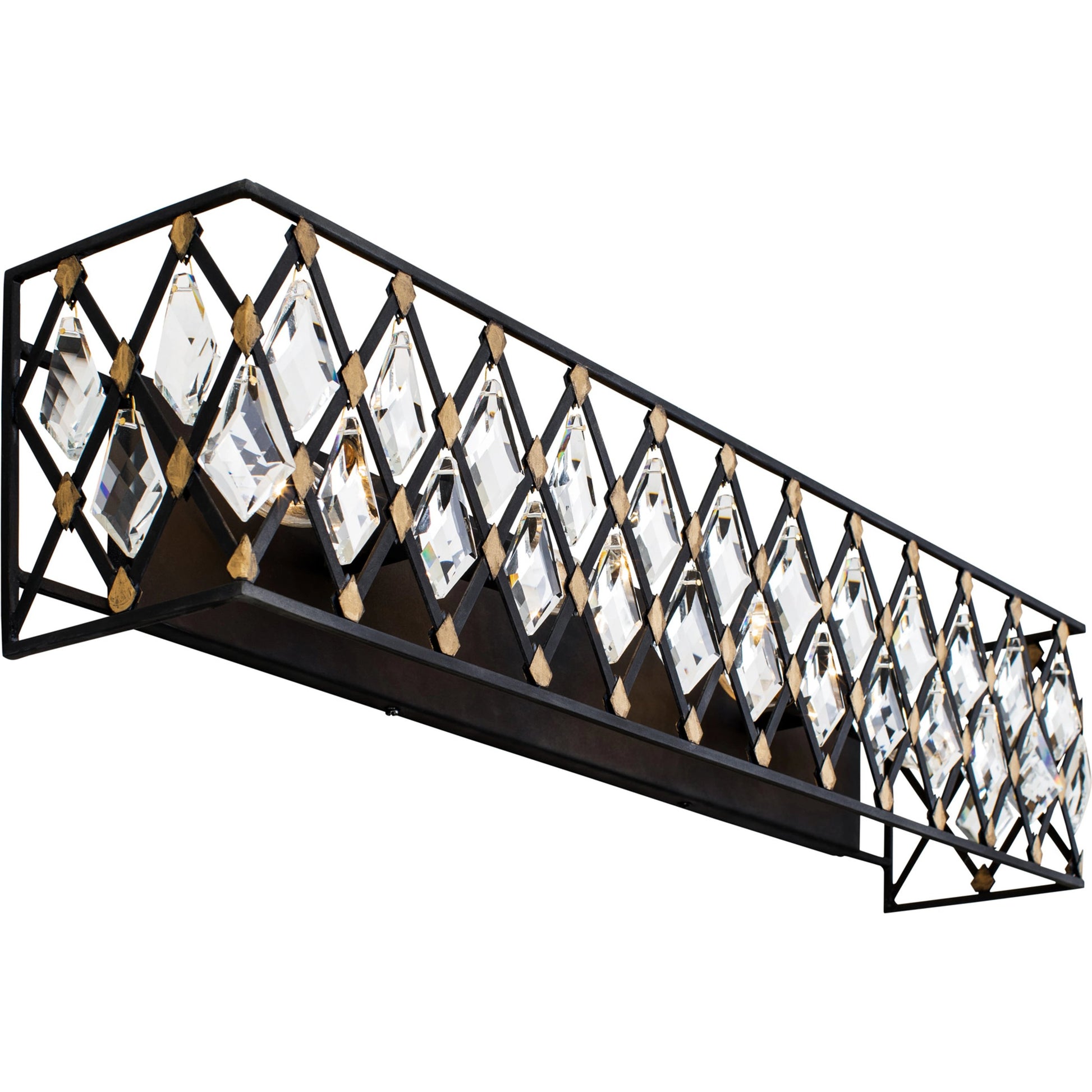 Windsor Crystal Bath Light by Varaluz. Made from unique in a modern style.