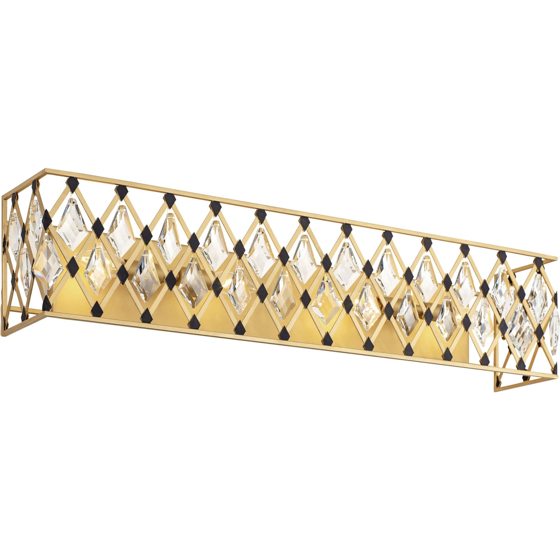 Windsor Crystal Bath Light by Varaluz. Made from unique in a modern style.