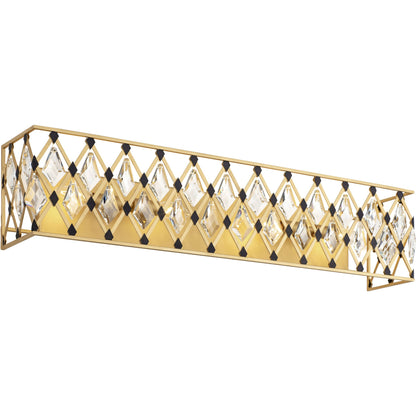 Windsor Crystal Bath Light by Varaluz. Made from unique in a modern style.